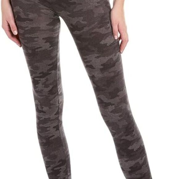 Spanx - Look at Me Now Seamless Full Length Leggings - Gray Camo - Size Large - Picture 3 of 7